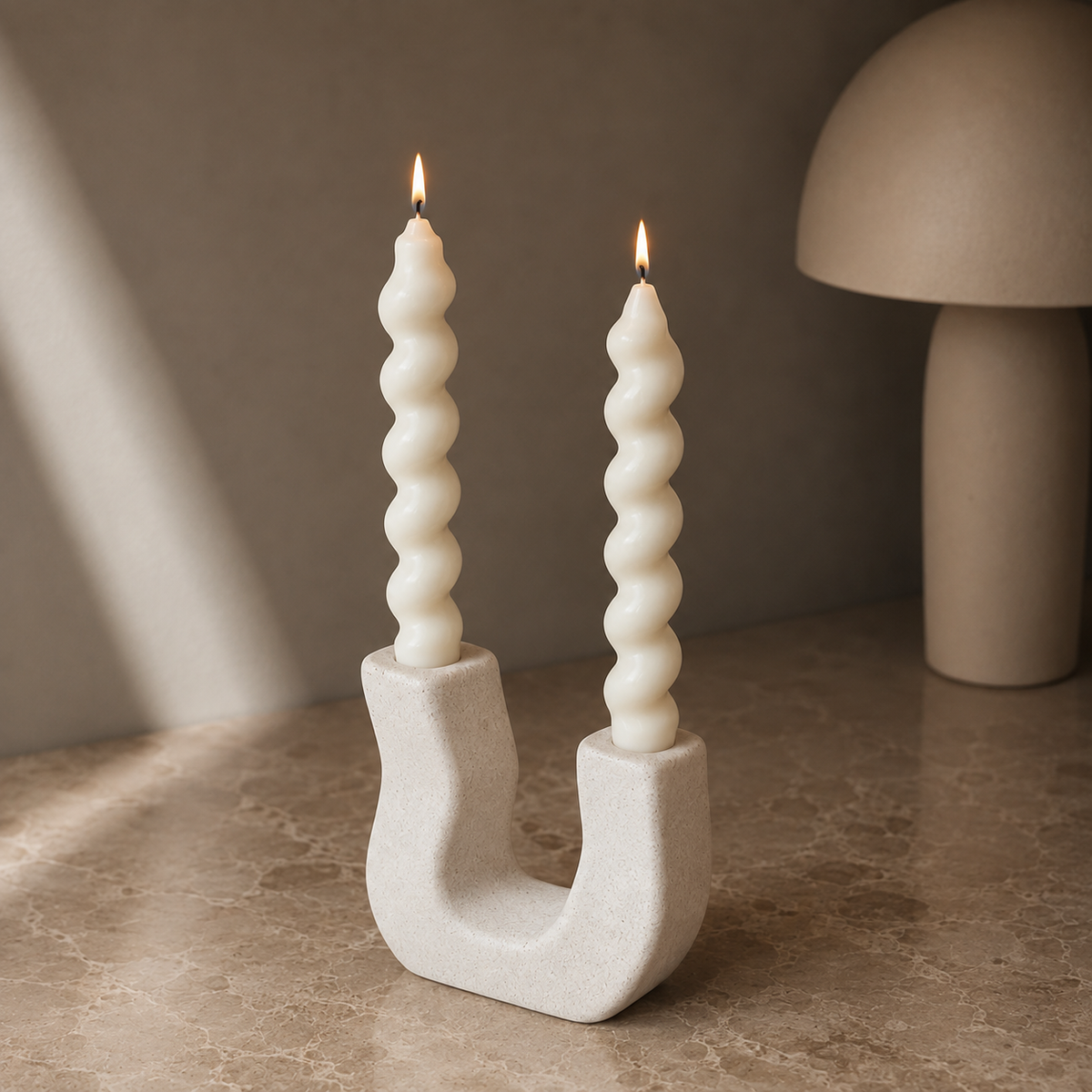 Swirl Stabkerze
