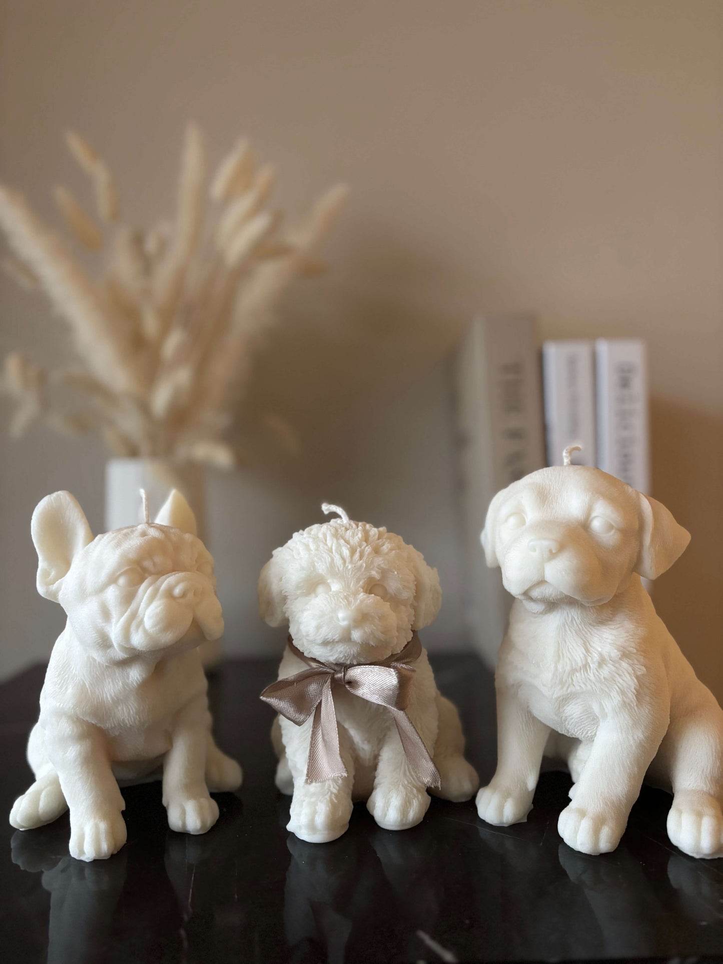 French Bulldog Kerze