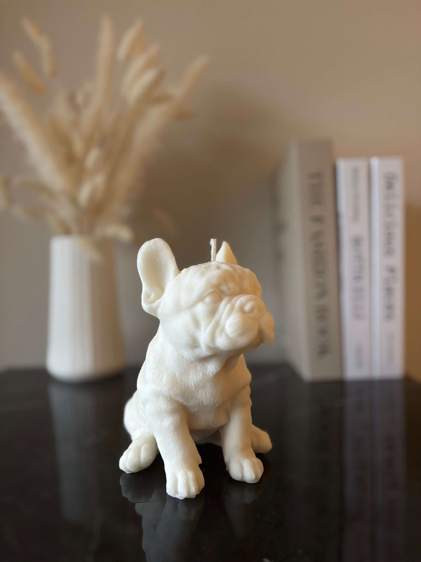 French Bulldog Kerze