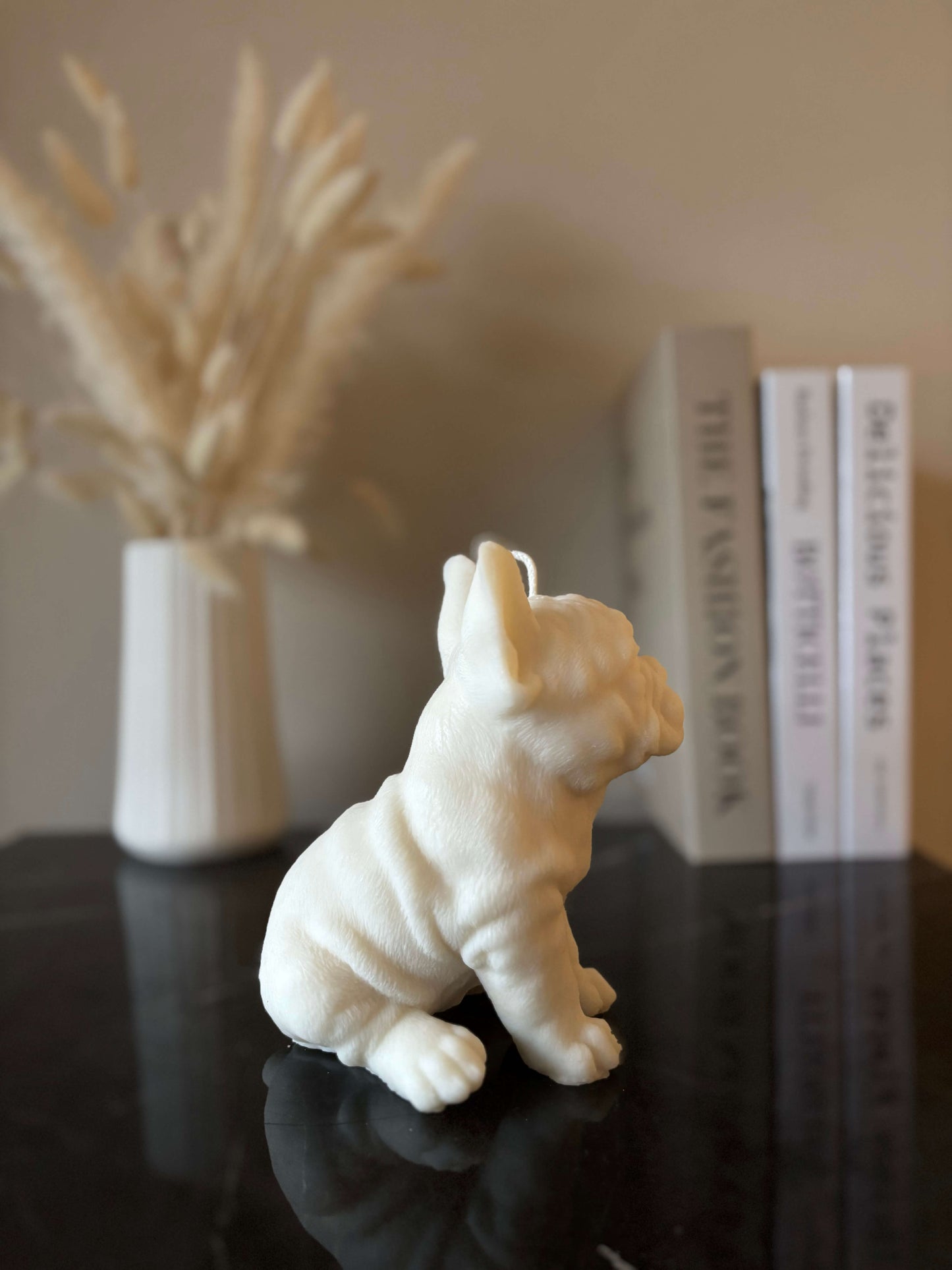 French Bulldog Kerze