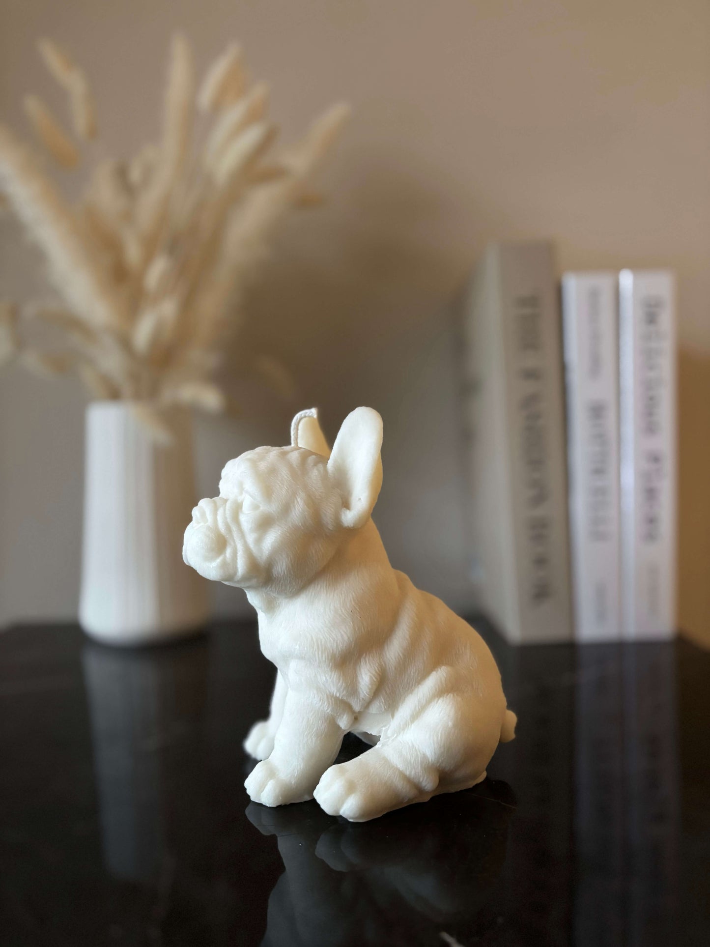 French Bulldog Kerze