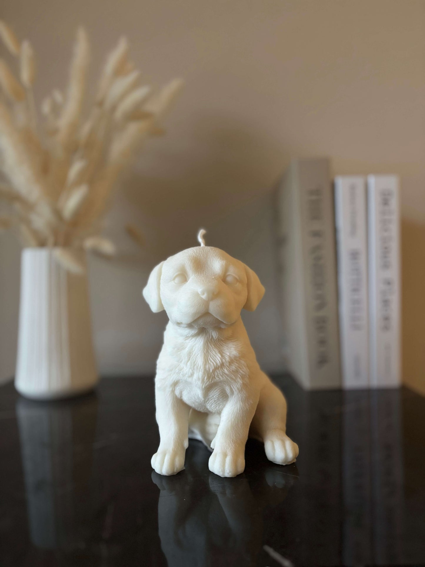Labrador Kerze