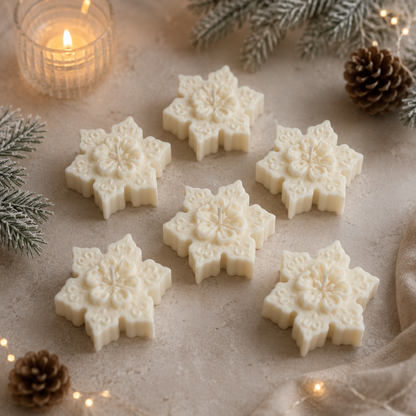 Snowflake Kerze
