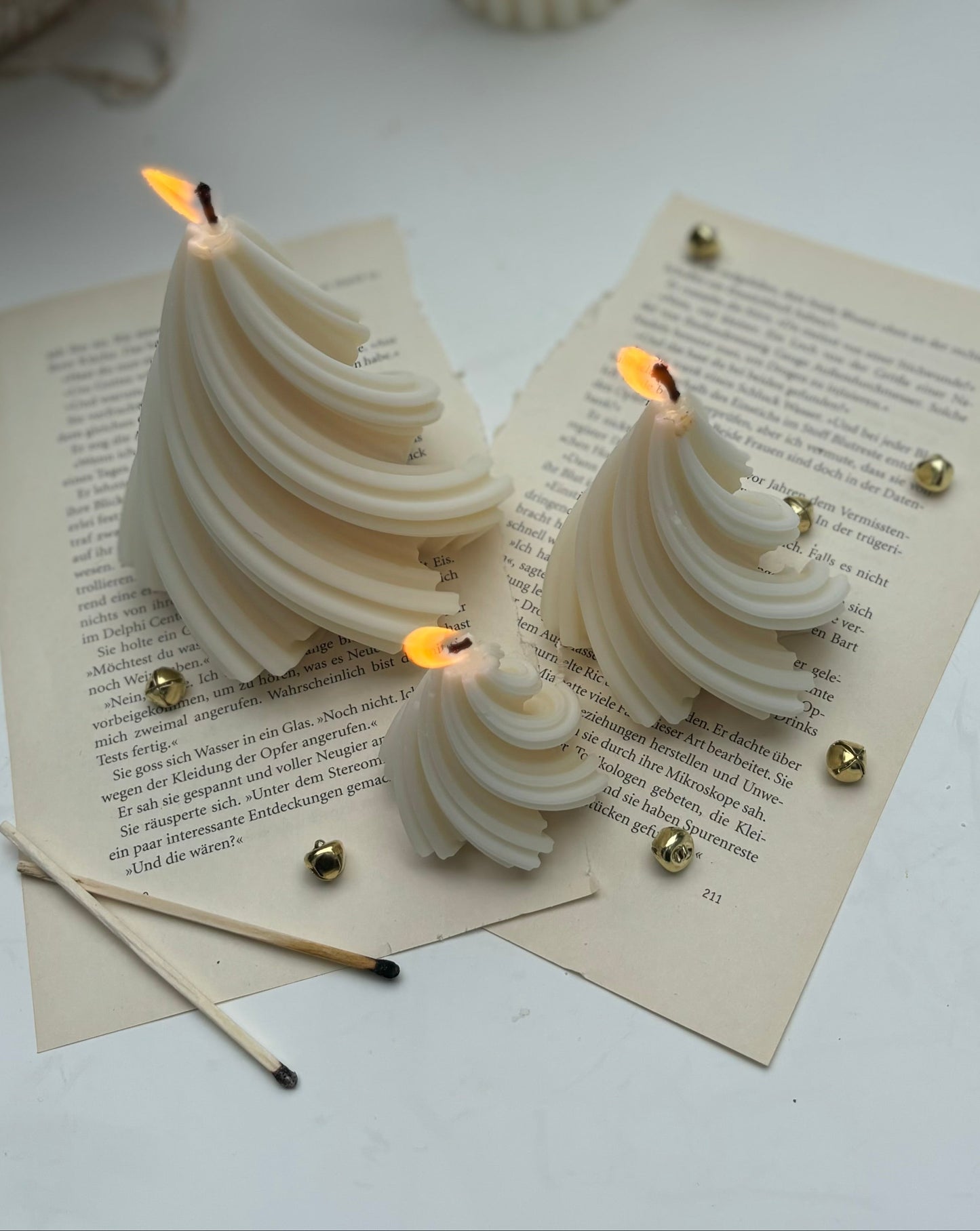 Wave-Tannenbaum Kerze