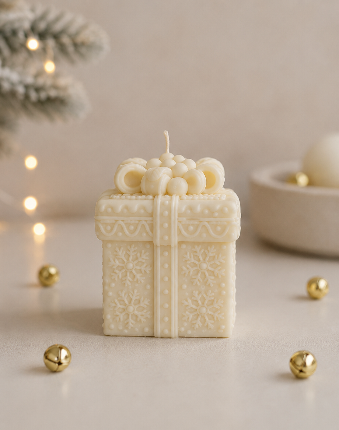 Christmaspresent Kerze