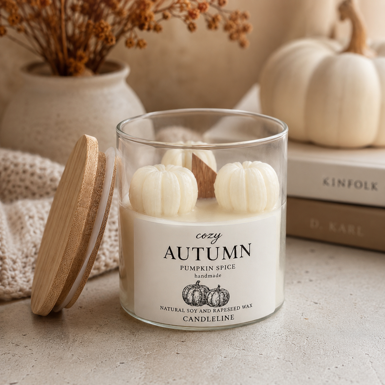 Pumpkin spice Duftkerze