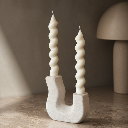 Swirl Stabkerze