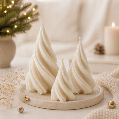 Wave-Tannenbaum Kerze