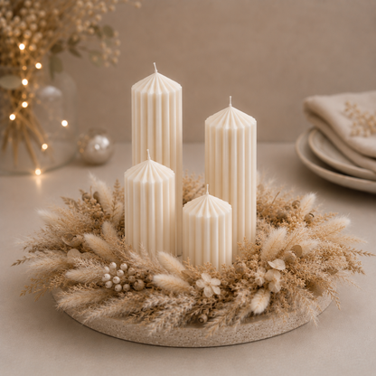 Adventskranz-Kerzen Set Timeless