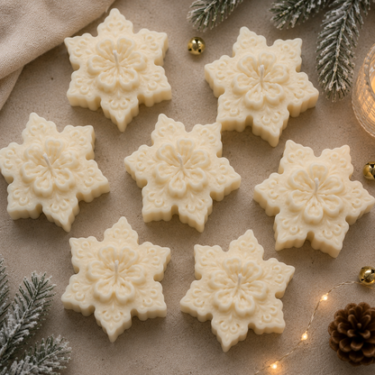 Snowflake Kerze