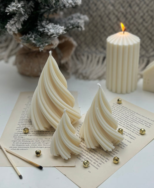 Wave-Tannenbaum Kerze