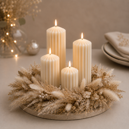 Adventskranz-Kerzen Set Timeless