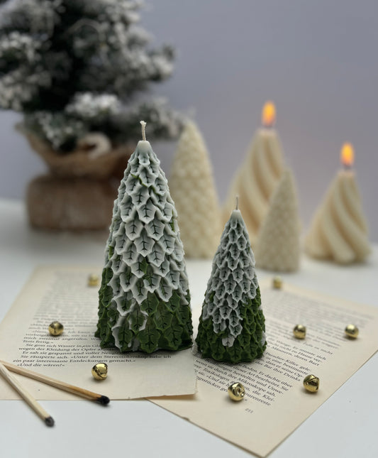 Tannenbaum Kerze Grün