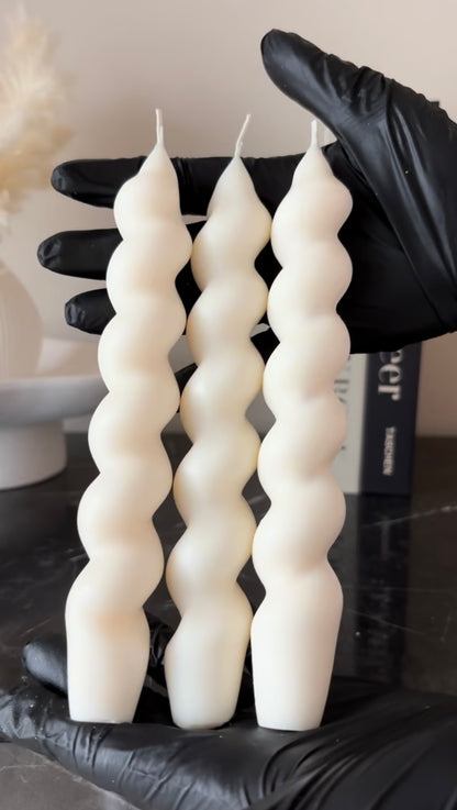 Swirl Stabkerze