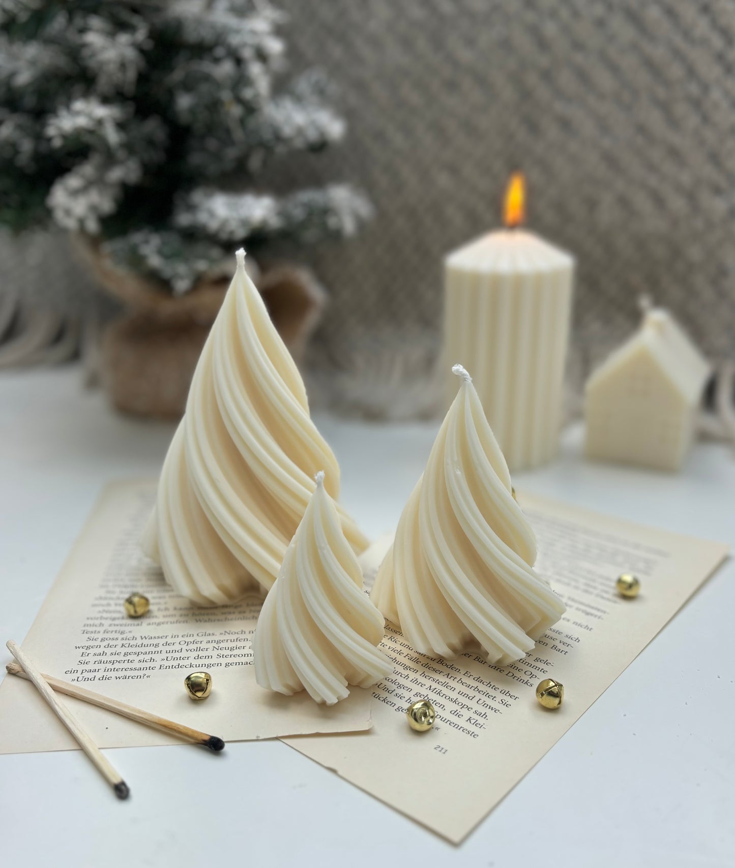 Wave-Tannenbaum Kerze