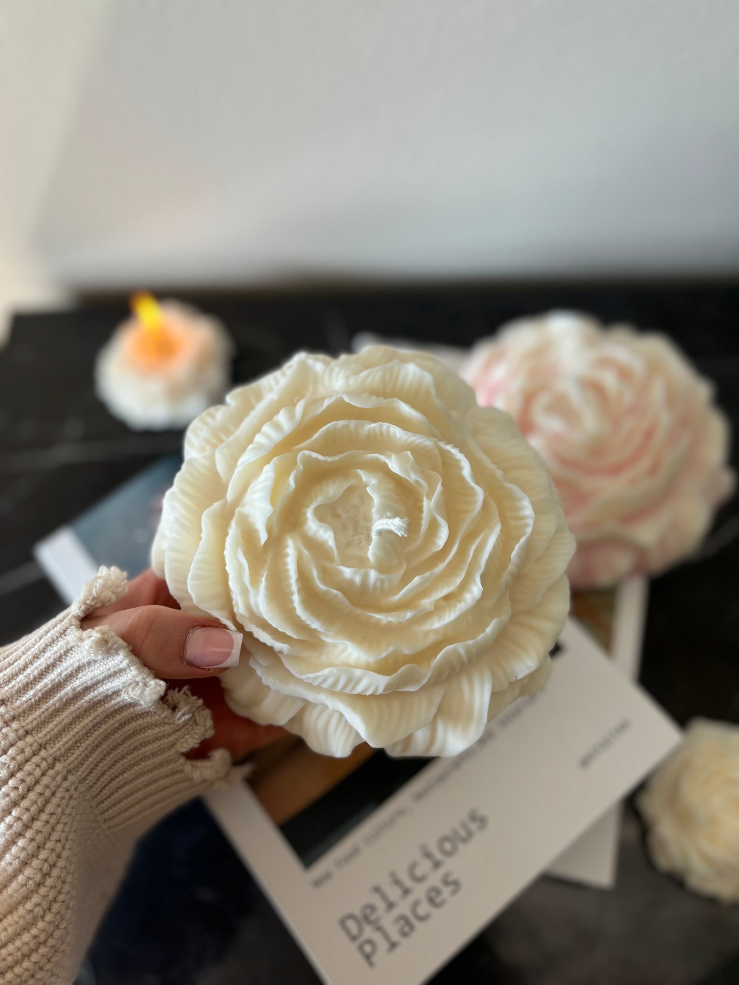 Peony Kerze XL