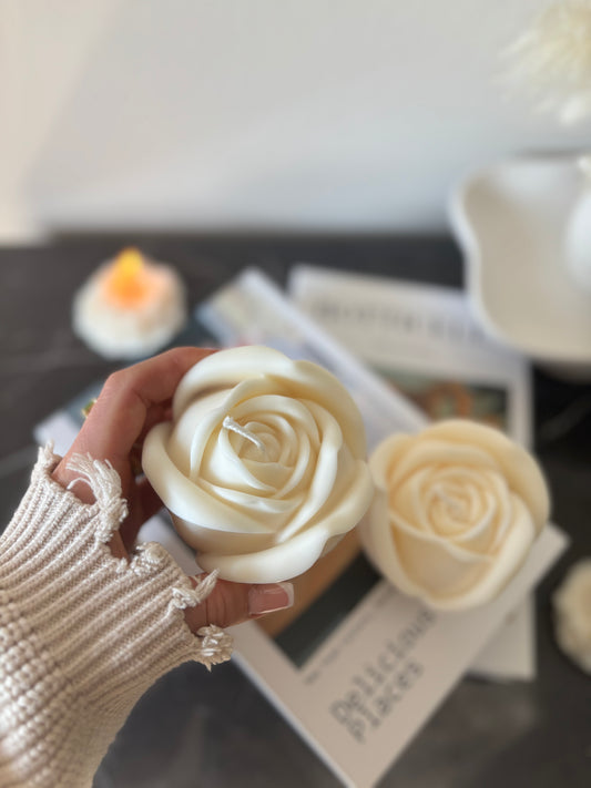 Rose Kerze