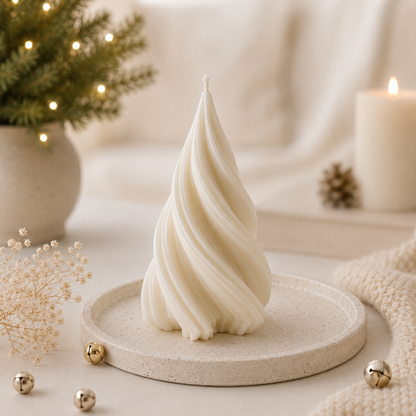 Wave-Tannenbaum Kerze