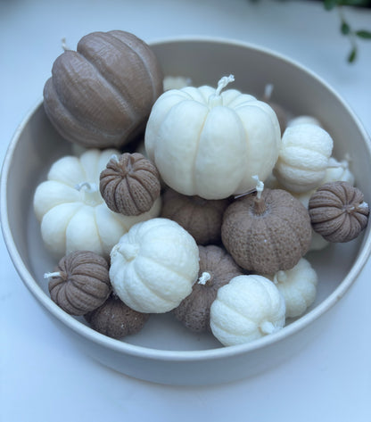 Pumpkin Kerze 1 Braun