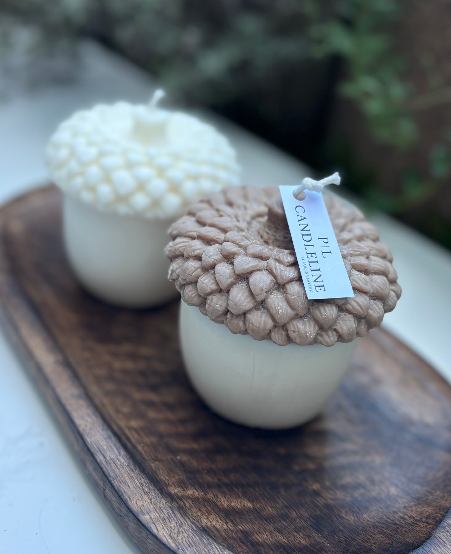 Acorn Kerze Braun