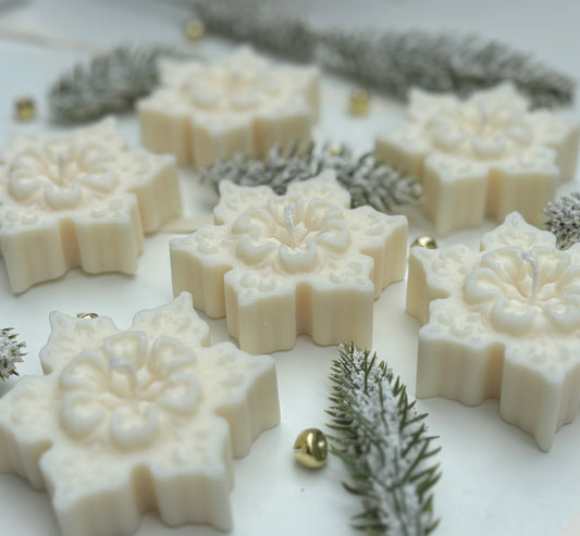 Snowflake Kerze
