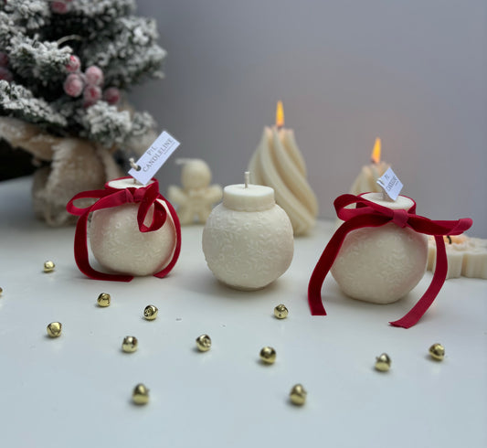 Christbaumkugel Kerze 2