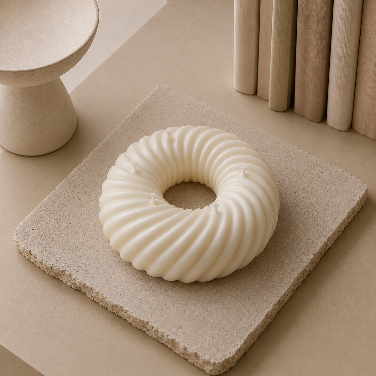 Donut Kerze