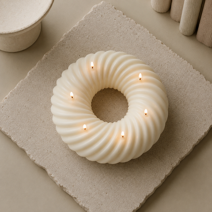Donut Kerze