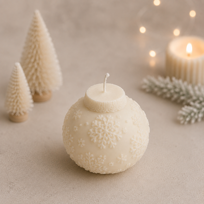 Christbaumkugel Kerze 2