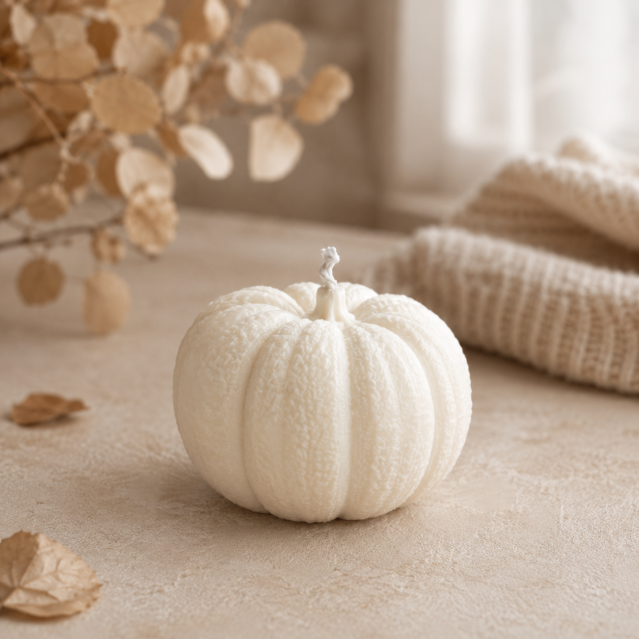 Pumpkin Kerze 1