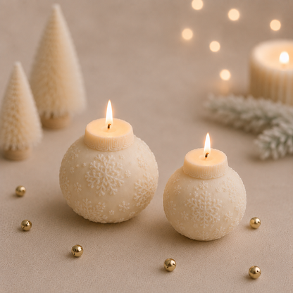 Christbaumkugel Kerze 2