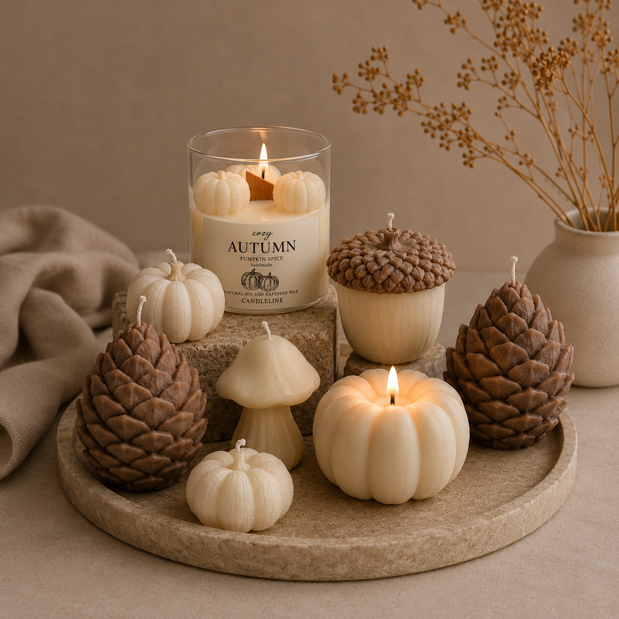 Pumpkin spice Duftkerze