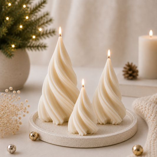 Wave-Tannenbaum Kerze