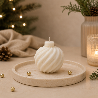 Adventskranz-Kerzen Set Kugel
