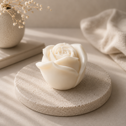 Rose Kerze M