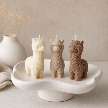 Alpaca Kerze