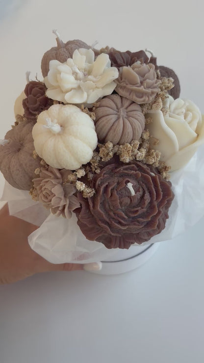Autumn Candle Bouquet